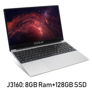 ZEUSLAP 15.6inch Intel Core i7 8GB Ram up to 1TB SSD 1920*1080P FHD Win10 Dual Band WIFI Netbook i7 Laptop Notebook Computer