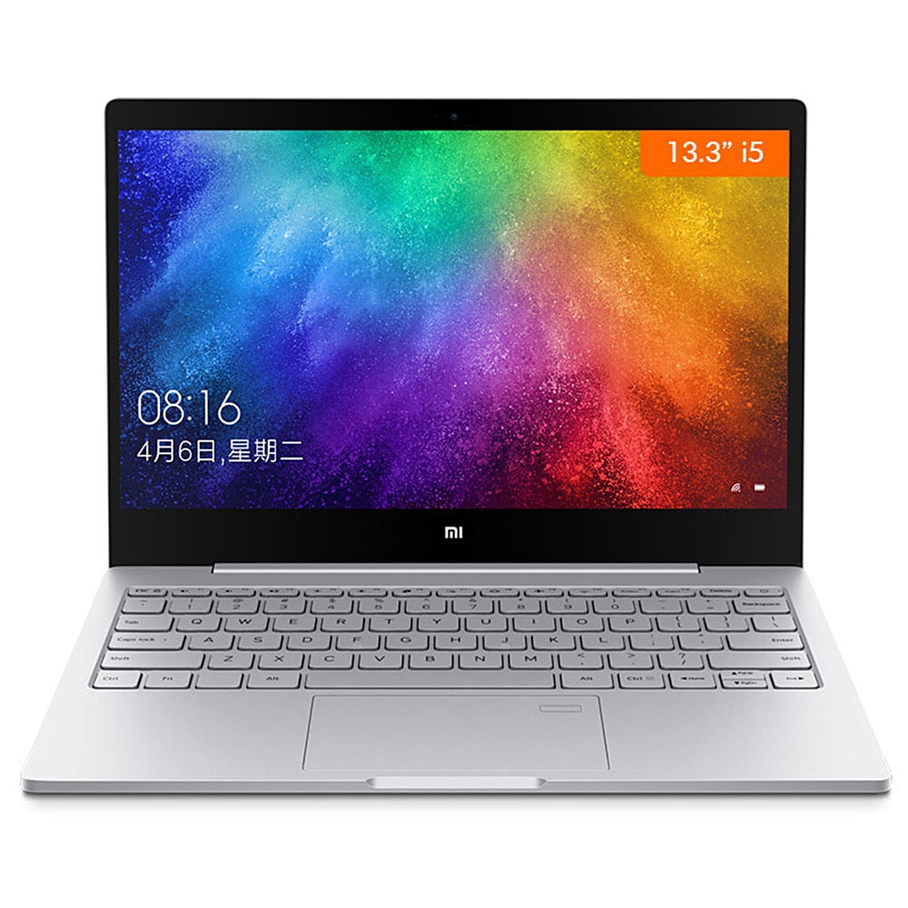 Xiaomi Mi Notebook Air 13.3 Windows 10 Intel Core i7-8550U Quad Core 2.5GHz 8GB 256GB Fingerprint Sensor Dual WiFi Type-C Laptop